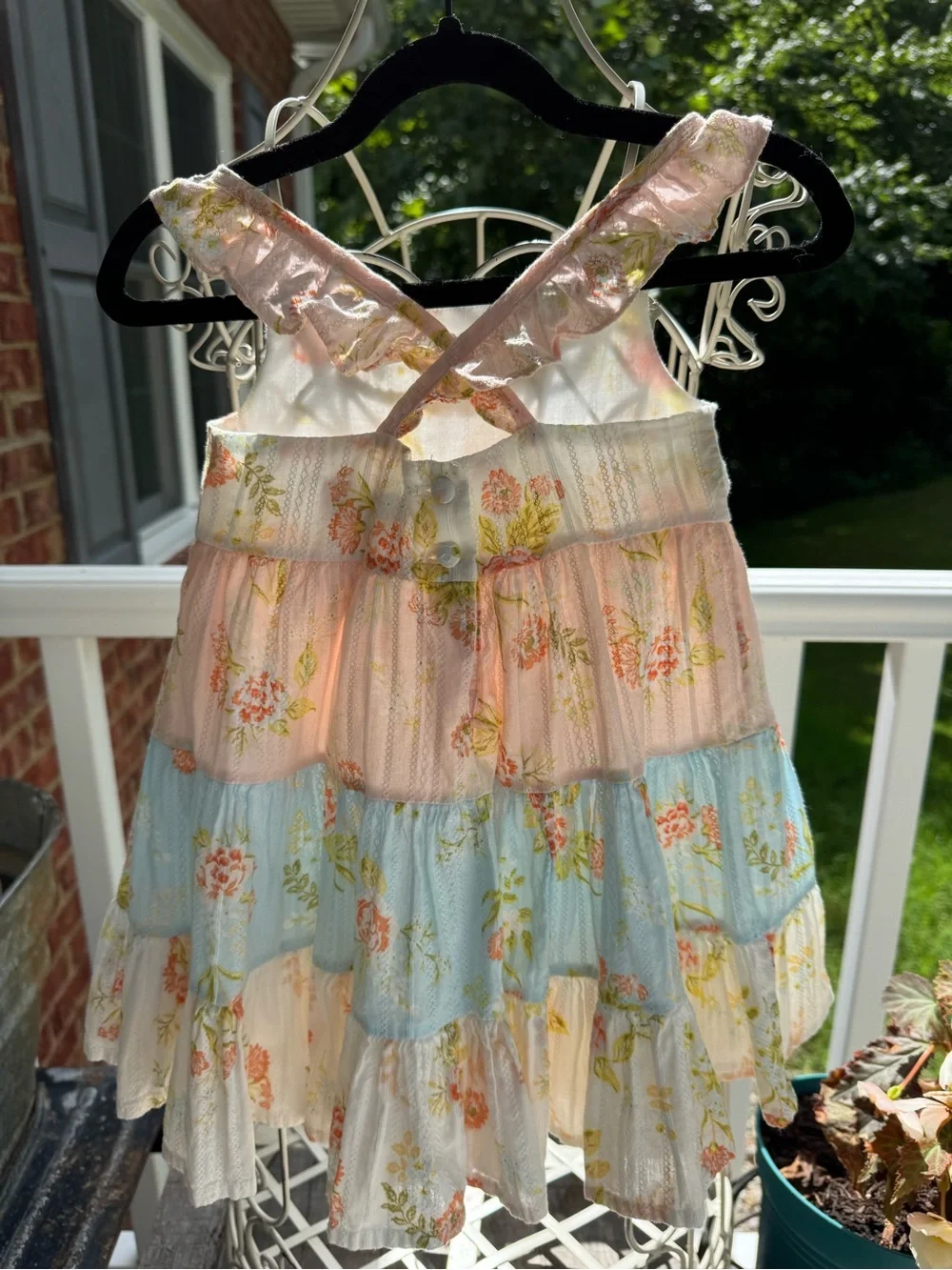 Catherine Malandrino Floral Tiered Ruffle Sundress. Size 2T